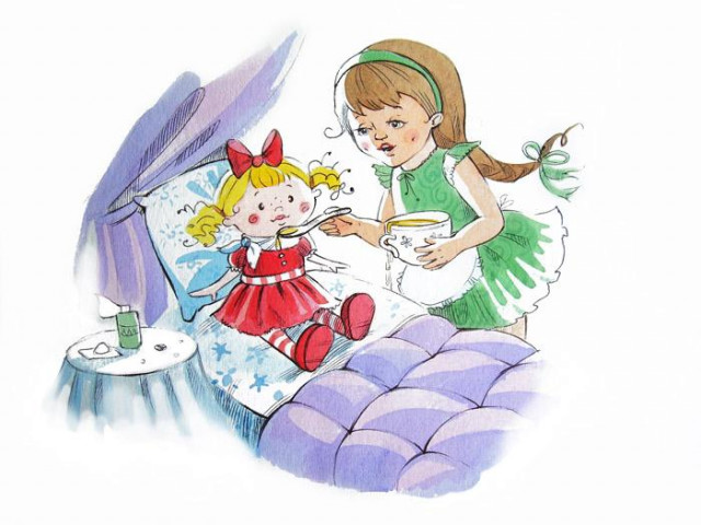 В. Берестов. &laquo;Больная кукла&raquo; 2