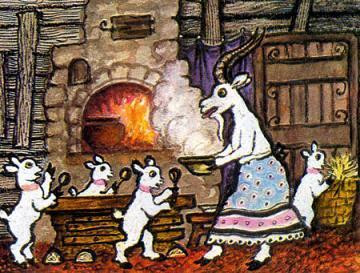 &laquo;Волк и козлята&raquo;, обр. А. Н. Толстого 4