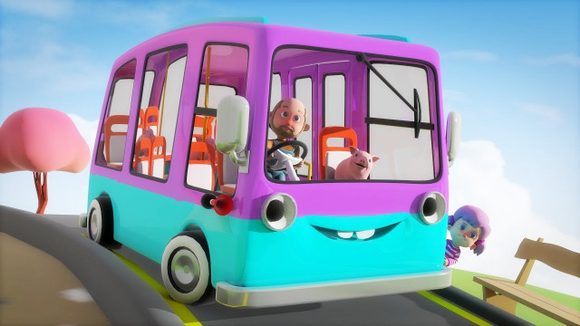 Автобус - Мультики про машинки - Развивающие мультики для детей