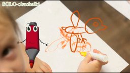 Обучающие- мультфильмы-Уроки Рисования Онлайн для самых маленьких- рисуем птичку