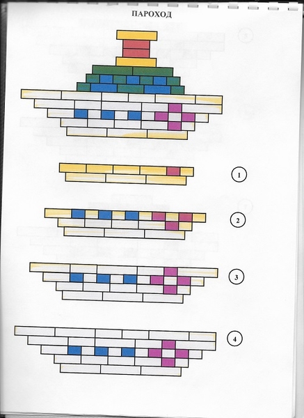 Схемы по легоконструированию для дошкольников в картинках
