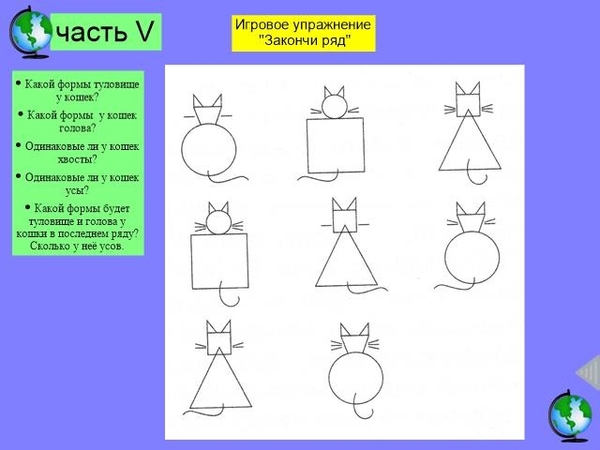 План конспект по математике в средней группе