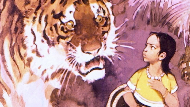 Индийская народная сказка Девочка и тигр