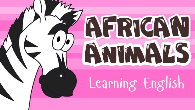 SAFARI ANIMALS for kids || Learning English - animals for children