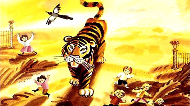 Стихи для детей: Если был бы я девчонкой Тигр вышел погулять