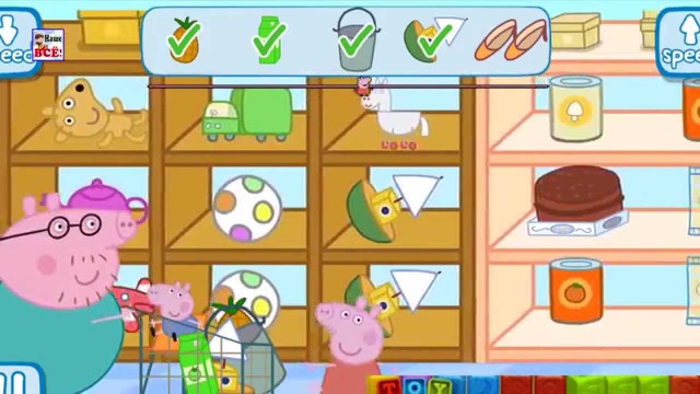 Учим английский с Пеппой - в магазине! Развивающий мультфильм по игре Peppa Pig shopping. Наше всё!